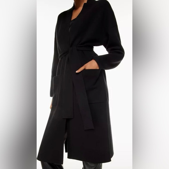 Aritzia Wilfred Belize black Cardigan size M - Picture 9 of 14